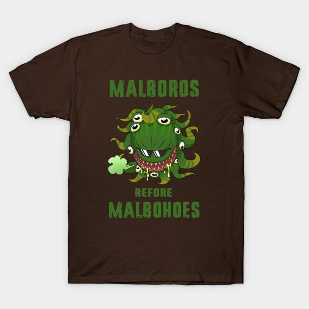 Malboros (green) T-Shirt by TheWellRedMage